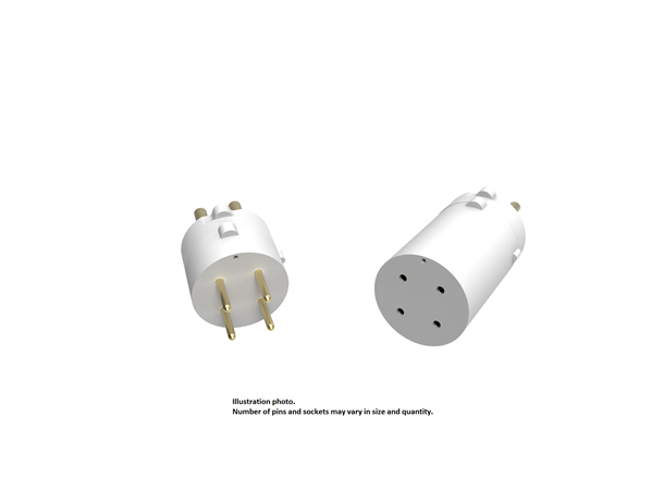 ControlEx Insert BR 25 12 x 1.5mm Socket (Crimp / Solder), without sockets/putty