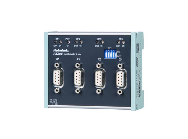 FLEXtra® multiRepeater 4-way PROFIBUS Repeater