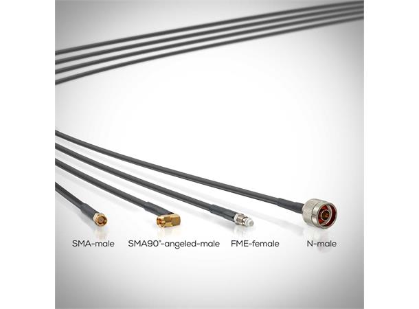 Schildknecht Antennekabel 1m, SMA SMA