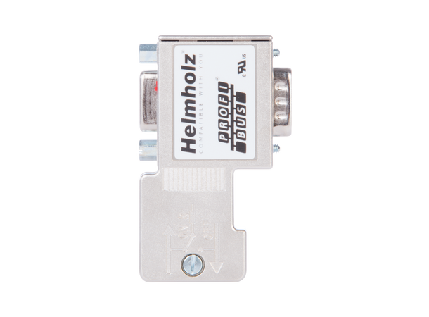 PROFIBUS Connector 90°, with prog. W/ prog. device con, screw terminals