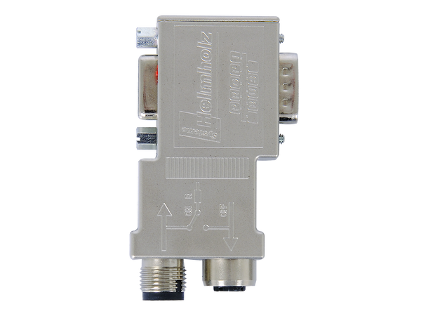 PROFIBUS connector 90° w/M12 With M12 connector, with PG connector
