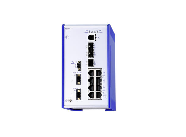 Hirschmann OpenRail RSP30, 8x FE 3x GE RSP30-08033O6TT-SKKY9HSE2AXX.X.XX